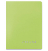 Zeugnismappe Basic 88571, gr&uuml;n, A4, 20 H&uuml;llen