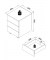 Dalosa Rollcontainer grau 3 Auszüge 39,0 x 45,0 x 55,0 cm
