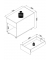 Dalosa Rollcontainer grau 1 Auszug 39,0 x 70,0 x 55,0 cm
