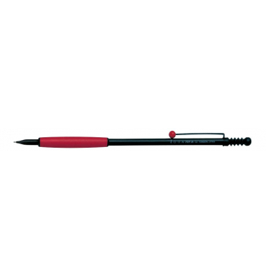 Druckbleistift ZOOM 707, SH-1000ZS2, schwarz/rot, 0,5mm, HB