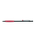 Druckbleistift ZOOM 707, SH-1000ZS2, schwarz/rot, 0,5mm, HB
