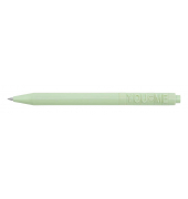 Kugelschreiber LetterPen PUZZLE grün Schreibfarbe blau