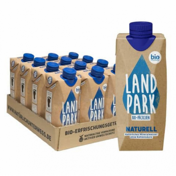 4017943510424 - Mineralwasser Landpark NATURELL 12 x 05 Liter  still ohne Kohlensäure 4017943510424 6000 Milliliter
