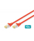 RJ45-SteckerRJ-45 Stecker Netzwerkkabel DK-1644-A-010-R-10 1,0 m rot