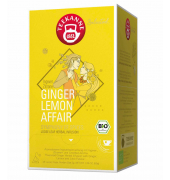 Tee Bio Luxury Cup Ginger Lemon Affair 68907, Ingwer mit Zitronen- und Limettenaroma, Beutel