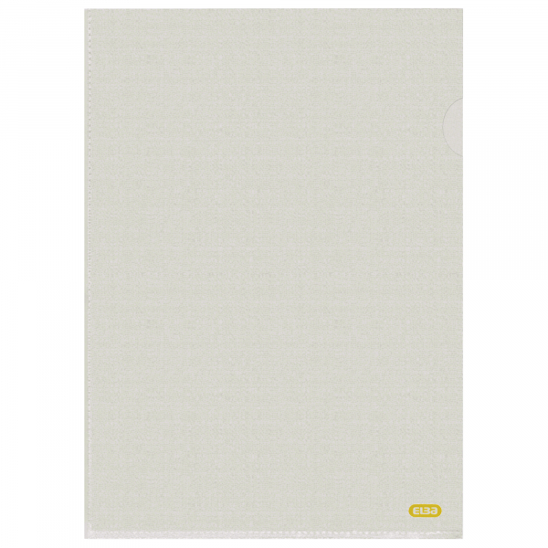 8595033235496 - Sichthüllen Recycling 400186701 A4 transluzent genarbt oben & rechts offen 01mm 8595033235496 50 Stück