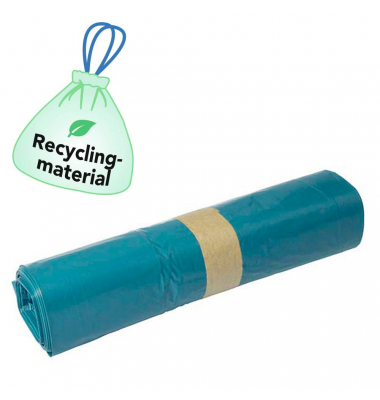 Müllsäcke 20006 Standard Typ 60, blau, 120 Liter, offen
