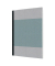 Notizbuch SN200, blau, A5, kariert, 80g, 100 Blatt / 200 Seiten