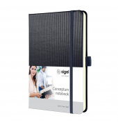Notizbuch CO405, Conceptum, grau, A5, liniert, 80g, 97 Blatt / 194 Seiten