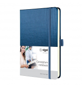 Notizbuch CO403, Conceptum, blau, A5, liniert, 80g, 97 Blatt / 194 Seiten