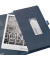 Notizbuch CO403, Conceptum, blau, A5, liniert, 80g, 97 Blatt / 194 Seiten