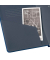 Notizbuch CO402, Conceptum, blau, A5, kariert, 80g, 97 Blatt / 194 Seiten