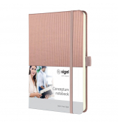 Notizbuch CO401, Conceptum, pink, A5, liniert, 80g, 97 Blatt / 194 Seiten