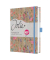 Notizbuch JN853, JOLIE Pure Wildflowers, braun, A5, liniert, 100g, 96 Blatt / 192 Seiten