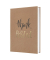 Notizbuch JN801, JOLIE Pure Positivity, braun, A5, liniert, 100g, 96 Blatt / 192 Seiten
