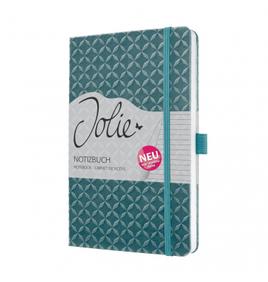 Notizbuch JN139, Conceptum Jolie Flair, blau, A5, liniert, 80g, 87 Blatt / 174 Seiten