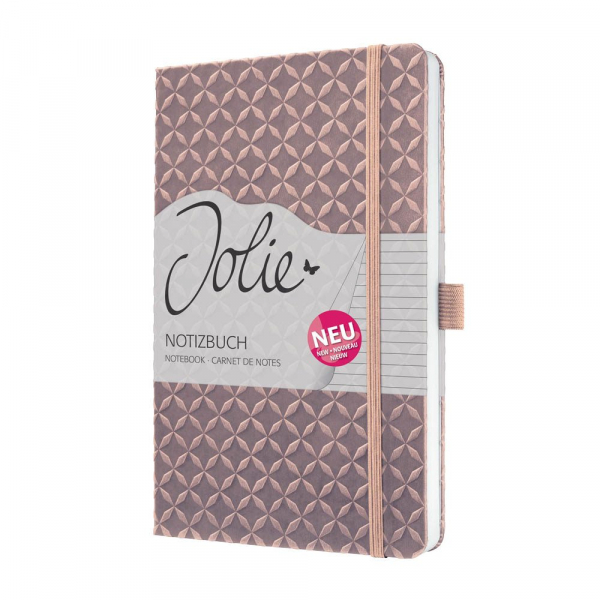 4004360782114 - Notizbuch JN137 Jolie braun A5 liniert 80g 87 Blatt   174 Seiten 4004360782114 Sigel