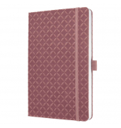 Notizbuch JN135, Conceptum Jolie Flair, rot, A5, liniert, 80g, 87 Blatt / 174 Seiten