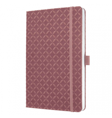 Notizbuch JN135, Conceptum Jolie Flair, rot, A5, liniert, 80g, 87 Blatt / 174 Seiten