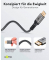 DisplayPort 1.4 Kabel 2,0 m grau, schwarz
