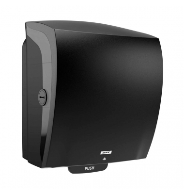 Rollenhandtuchspender 84753 Hybrid System, schwarz, Au&szlig;enabrollung