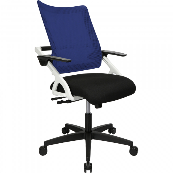 4014296490274 - - Bürodrehstuhl New Smove 42-55cm Rolle hart gebremst (für Teppichboden) Kunststoff