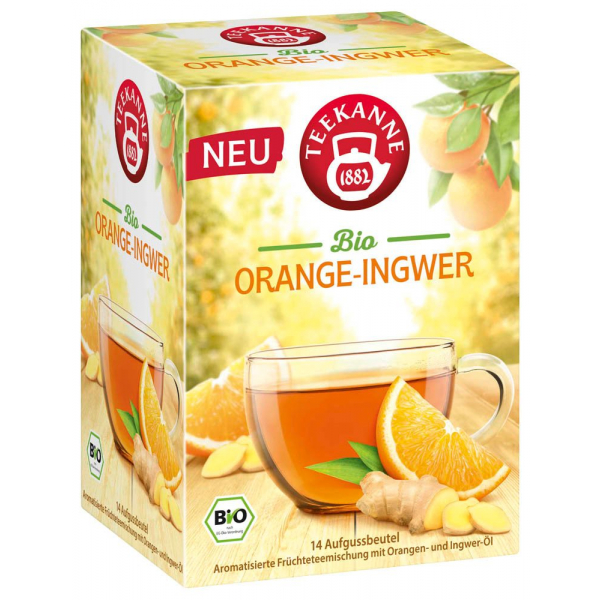 4009300019725 - Genussgarten Orange Ingwer Bio-Tee 14 Portionen 4009300019725 32 Gramm 4009300019725 - Genussgarten Orange Ingwer Bio-Tee 14 Portionen 4009300019725 32 Gramm
