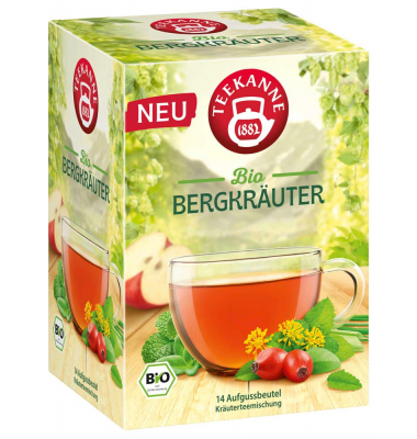 Genussgarten Bergkräuter Bio-Tee 14 Portionen