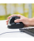 Vertikalmaus Ergo Vertical Mouse rechts RGOHEWL, 5 Tasten, kabellos, USB-Funk, Rechtsh., ergonomisch, optisch, schwarz, grau