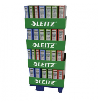 Ordner 9384-00-00, A4 52mm schmal PP vollfarbig farbig sortiert