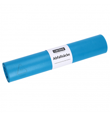 Müllsäcke 20003 Standard Typ 60, blau, 120 Liter, offen Müllsäcke 20003 Standard Typ 60, blau, 120 Liter, offen
