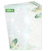 Motiv-Weihnachtsbriefpapier Christmas Forest DP481 A4 90g 