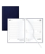 Buchkalender 891-2-264, blau, 1 Tag / 1 Seite, Sa./So. / einer Seite, 15x21cm (A5), 2025