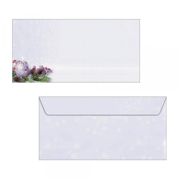 4004360778094 - 25 SIGEL Weihnachtsbriefumschläge Charmful Christmas DIN lang ohne Fenster 4004360778094 25 Stück