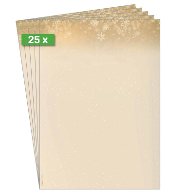 Motiv-Weihnachtsbriefpapier Christmas Night DP633 A4 90g 