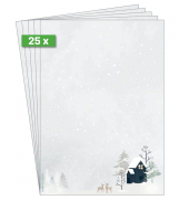 Motiv-Weihnachtsbriefpapier Cozy Christmas DP601 A4 90g 