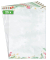 Weihnachtsbriefpapier Tannenzweige Aquarell Christmas Magic DP608, A4, 90g