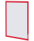 2 FRANKEN Magnetrahmen selbstklebend PRO rot A3