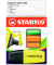 Textmarker BOSS MINI, 07/3-2-02, Pack, gelb, orange, grün, 2-5mm Keilspitze