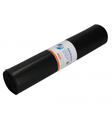 Müllsäcke 15213 Premium Plus, schwarz, 120 Liter, offen