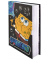 Notizbuch SB714156, Spongebob, schwarz, A5, liniert, 60 Blatt / 120 Seiten
