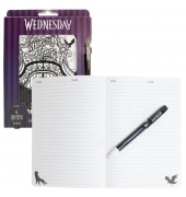 Notizbuch WD717560, Wednesday, violett, A5, liniert