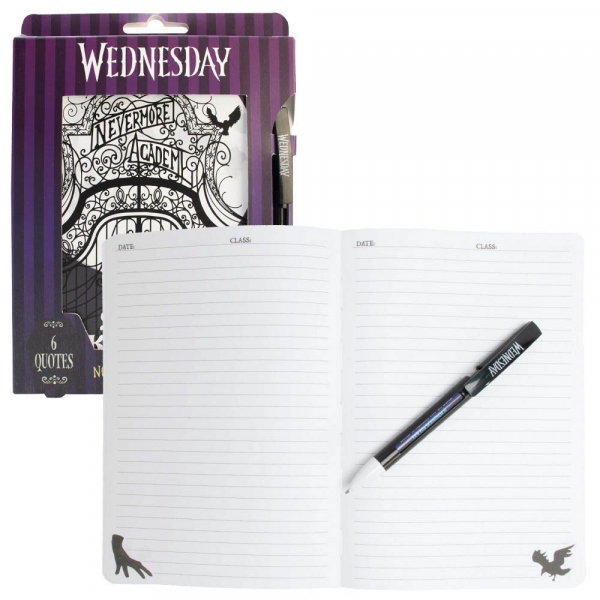 5056563717560 - Notizbuch Wednesday A5 liniert mehrfarbig Hardcover 5056563717560 BlueSky 5056563717560 - Notizbuch Wednesday A5 liniert mehrfarbig Hardcover 5056563717560 BlueSky