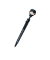 Kugelschreiber Wednesday - Fidget Pen inkl. Sammelfigur WD717577, schwarz, Einweg