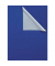 Geschenkpapier 2-Color  731650, 50cm x 100m, blau/silber