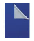 Geschenkpapier 2-Color  731650, 50cm x 100m, blau/silber
