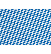 Geschenkpapier 3A1189, bayrische Raute, 50cm x 250m, blau/weiß