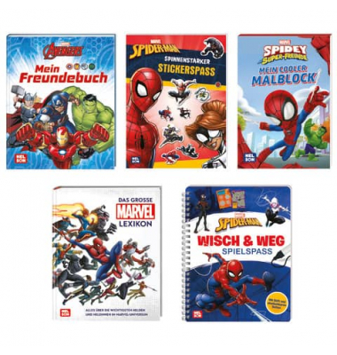 Beschäftigungsbuch Marvel