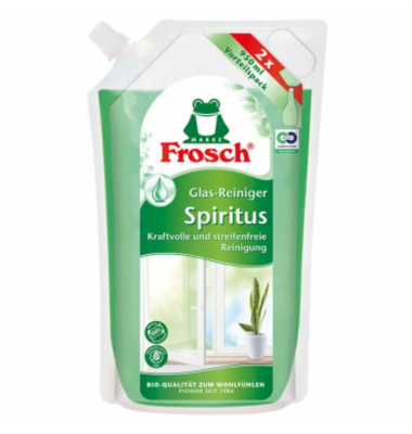 Glasreiniger 15395 Spiritus Nachf&uuml;llbeutel, 950ml, Beutel