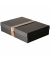 Aufbewahrungsbox PureBox Black 22001688, mit Deckel, au&szlig;en 32x10x44cm, Pappe schwarz
